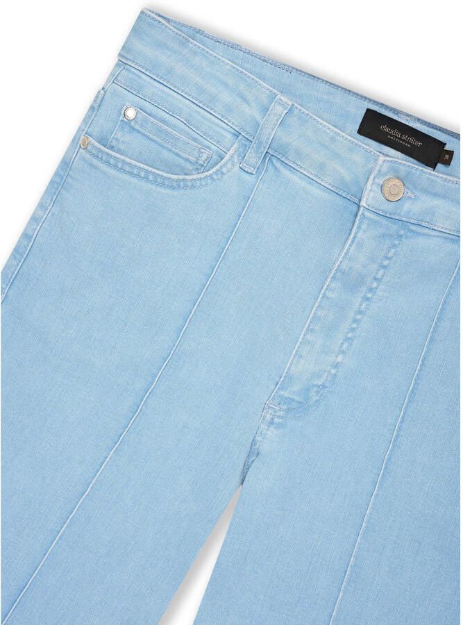Claudia Sträter flared jeans light blue denim - Foto 2