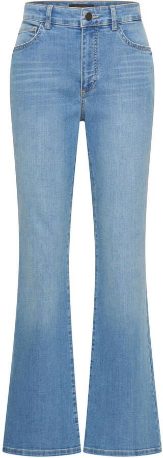 Claudia Sträter high waist flared jeans medium blue denim