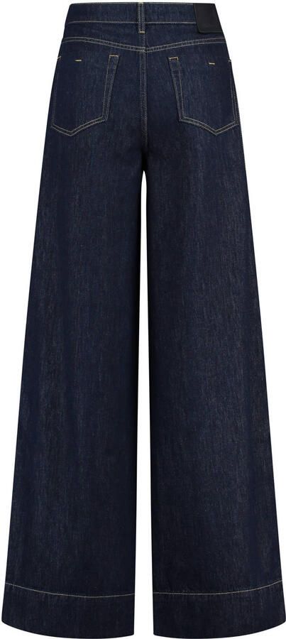 Claudia Sträter high waist wide leg jeans dark blue denim - Foto 2