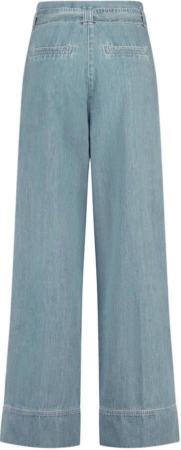 Claudia Sträter high waist wide leg jeans light blue denim - Foto 2