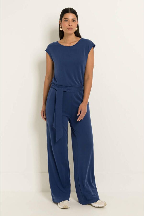 Claudia Sträter jumpsuit donkerblauw - Foto 2