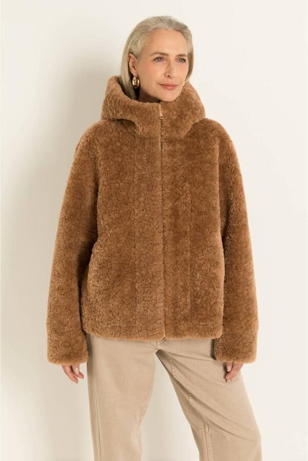 Claudia Sträter Maura by Claudia Strater reversible jas camel