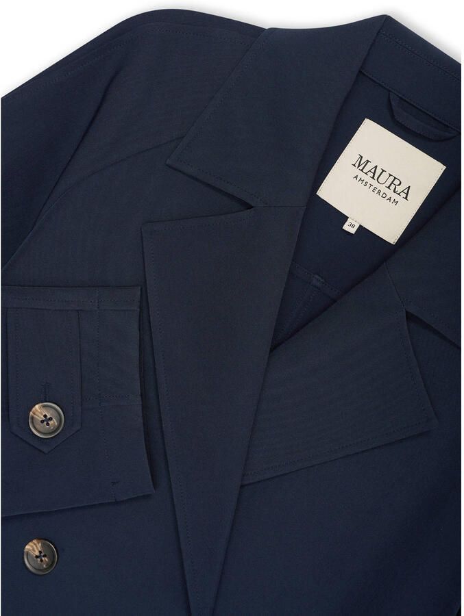 Claudia Sträter Maura by Claudia Strater trenchcoat blauw - Foto 2