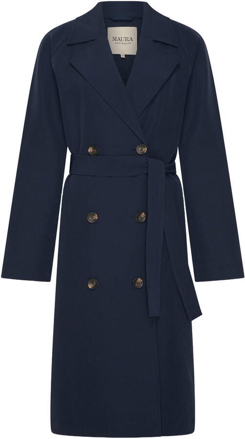 Claudia Sträter Maura by Claudia Strater trenchcoat blauw - Foto 3