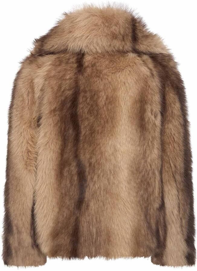 Claudia Sträter Maura by Claudia Strater winter faux fur jas camel bruin - Foto 2