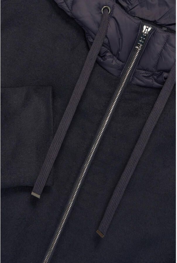 Claudia Sträter Maura by Claudia Strater winterjas met wol blauw