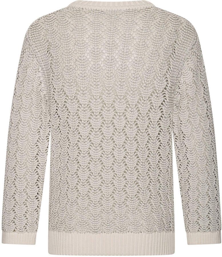 Claudia Sträter pullover ecru grof gebreid - Foto 2