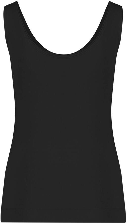 Claudia Sträter singlet zwart gebreid