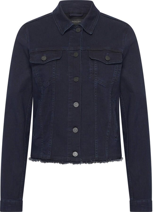 Claudia Sträter spijkerjas dark blue denim