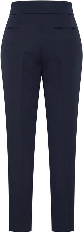 Claudia Sträter straight high waist pantalon donkerblauw - Foto 2