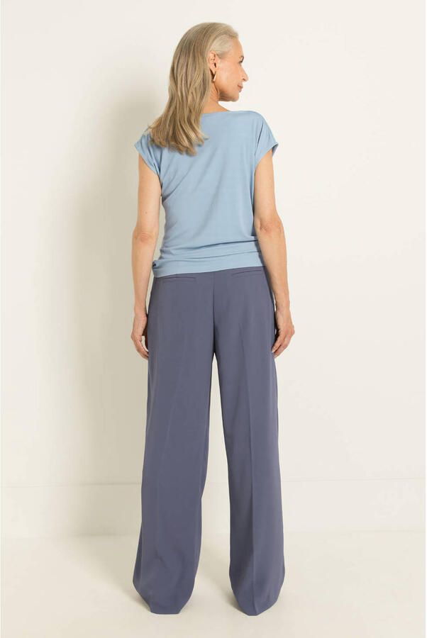 Claudia Sträter top blauw