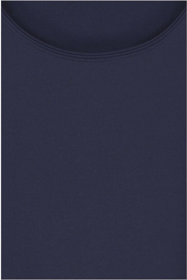 Claudia Sträter top donkerblauw gebreid - Foto 3