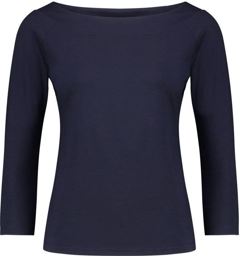 Claudia Sträter top donkerblauw gebreid - Foto 2