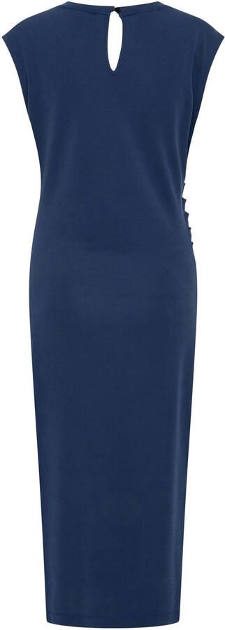 Claudia Sträter tricot jurk donkerblauw - Foto 3