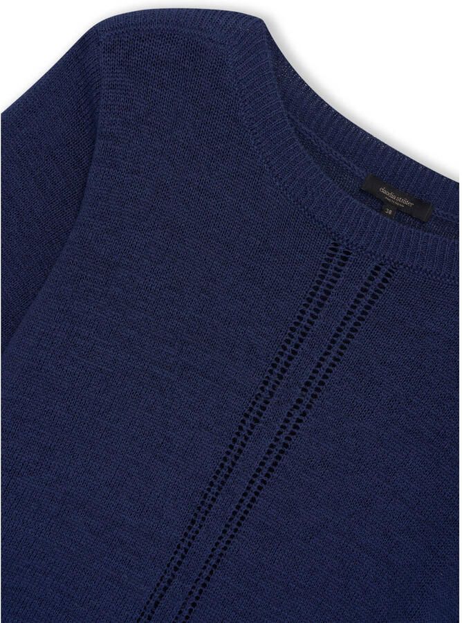 Claudia Sträter trui donkerblauw - Foto 2