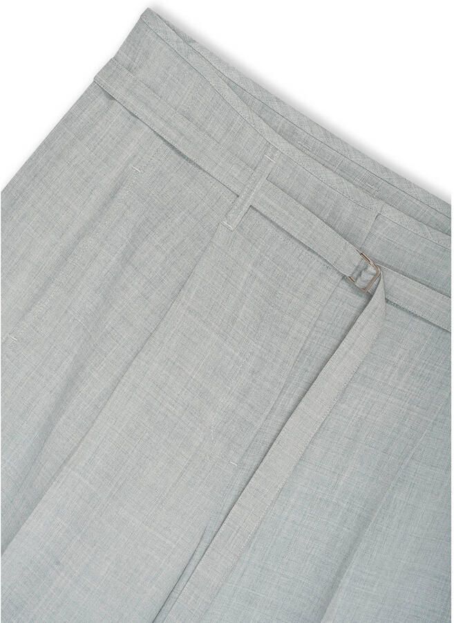Claudia Sträter wide leg high waist pantalon lichtblauw - Foto 2