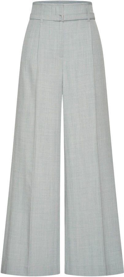 Claudia Sträter wide leg high waist pantalon lichtblauw - Foto 3