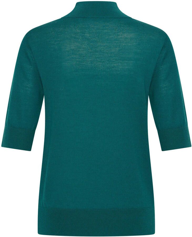 Claudia Sträter wollen gebreide trui blauw - Foto 2