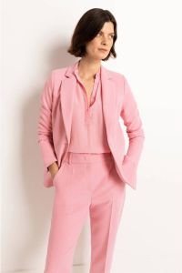 Claudia Sträter getailleerde blazer roze