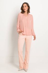 Claudia Sträter satijnen blouse top roze