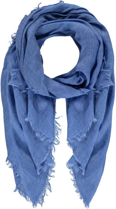 Claudia Sträter sjaal blauw