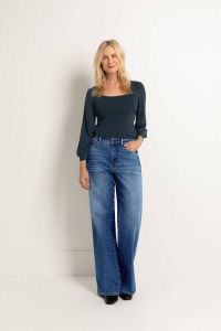 Claudia Sträter wide leg jeans Wendy Wide leg blue