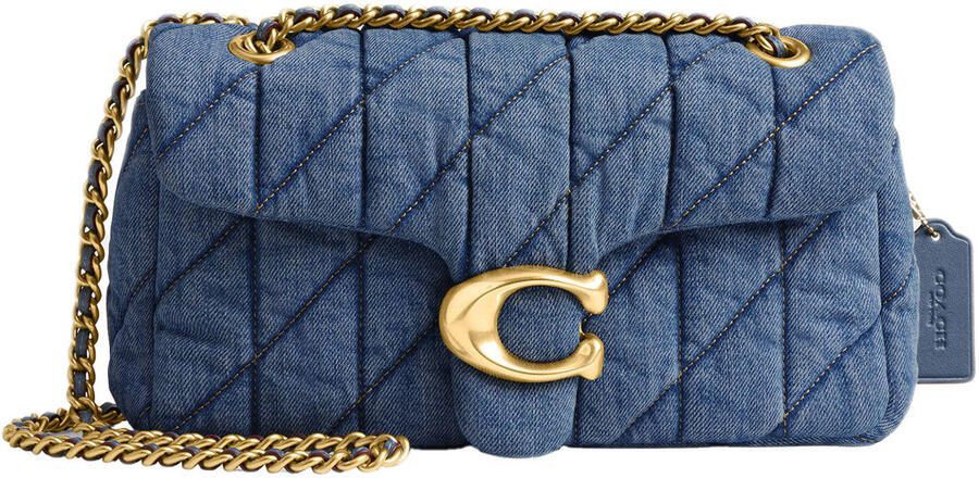 Coach Crossbody bags Qlt Dnm Tabby Sb 26;Brass Ind in blauw