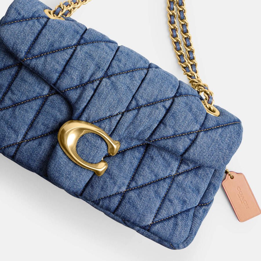 Coach Crossbody bags Qlt Dnm Tabby Sb 26;Brass Ind in blauw - Foto 2