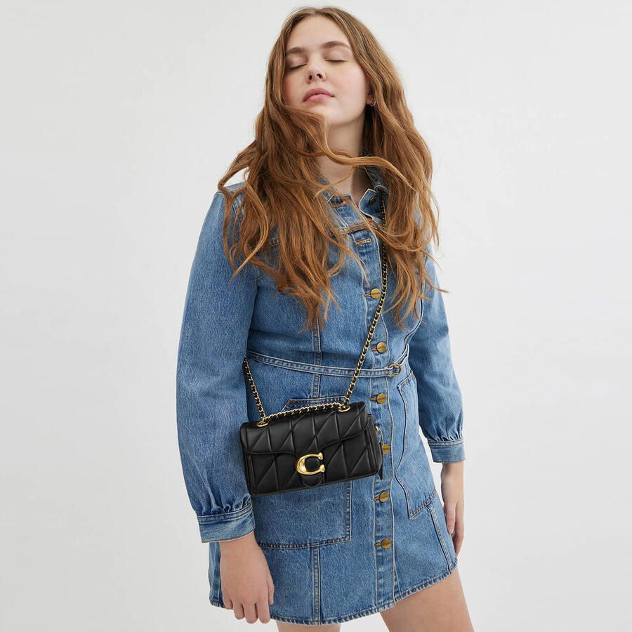 Coach Crossbody bags Quilted Tabby Shoulder Bag 20 With Chain in zwart - Foto 2