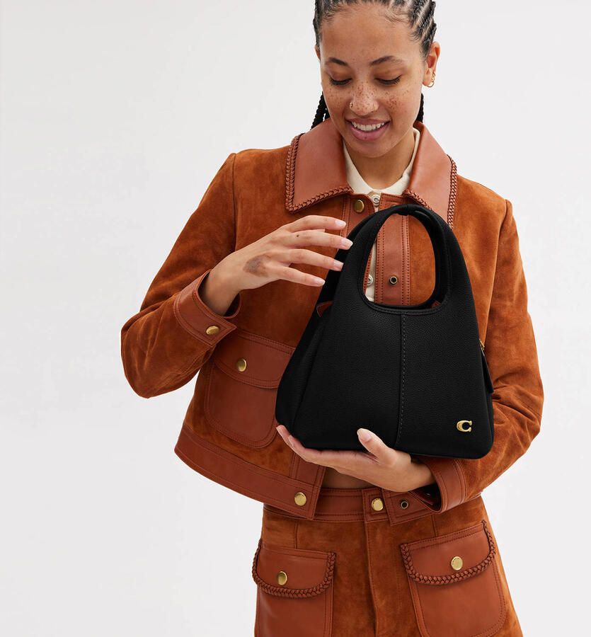 Coach Crossbody bags Polished Pebble Leather Lana Shoulder Bag 23 in zwart - Foto 3