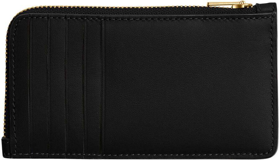 Coach Zwarte New York Zip Portemonnee Black Dames - Foto 2