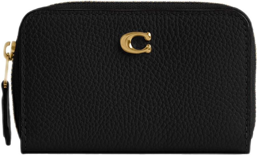 Coach leren portemonnee Essential zwart