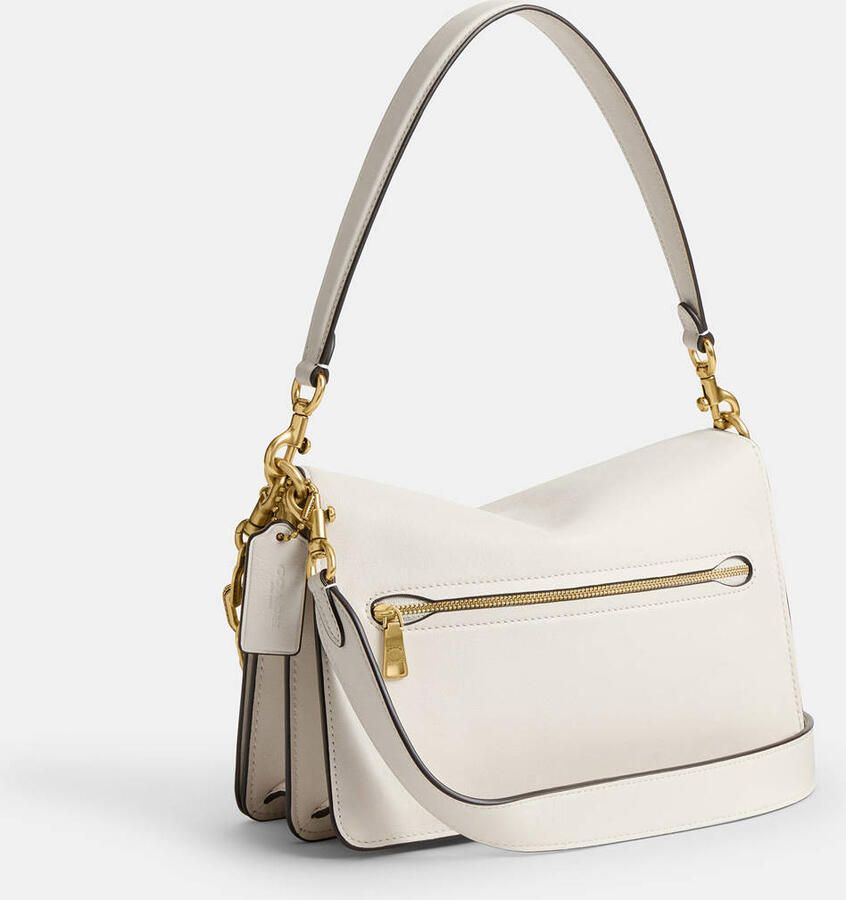 Coach Crossbody bags Soft Grain Leather Chain Tabby Shoulder Bag With C in wit