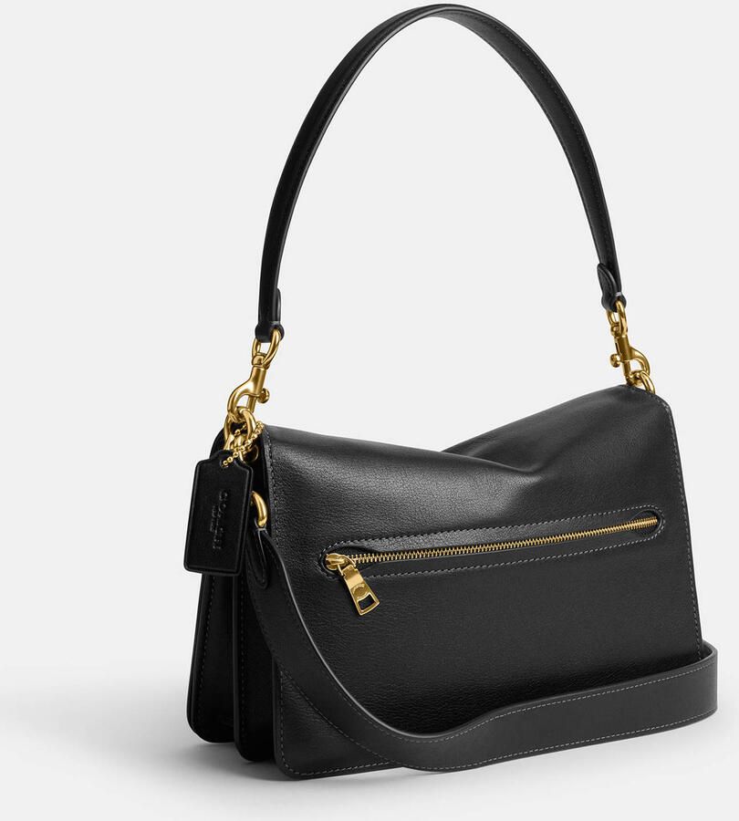 Coach Crossbody bags Soft Grain Leather Chain Tabby Shoulder Bag With C in zwart