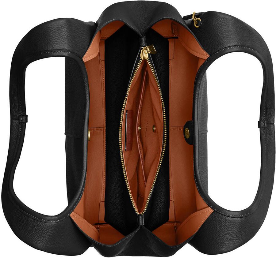 Coach Crossbody bags Polished Pebble Leather Lana Shoulder Bag in zwart - Foto 2
