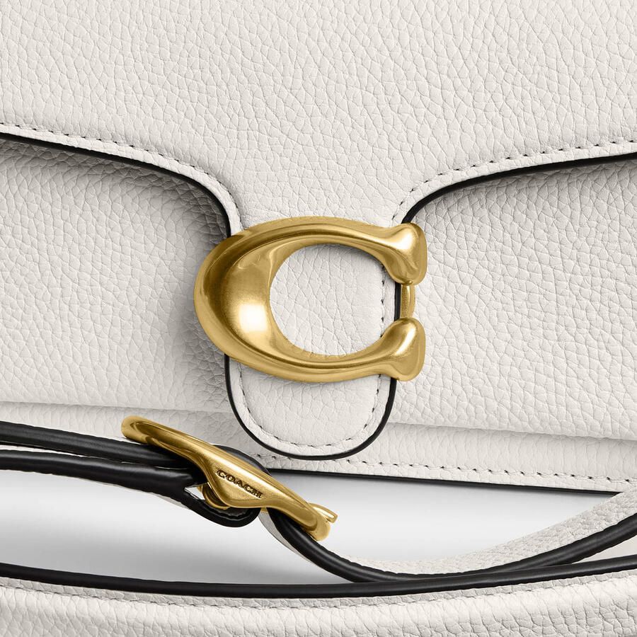 Coach Crossbody bags Polished Pebble Leather Tabby Shoulder Bag 20 Refr in beige