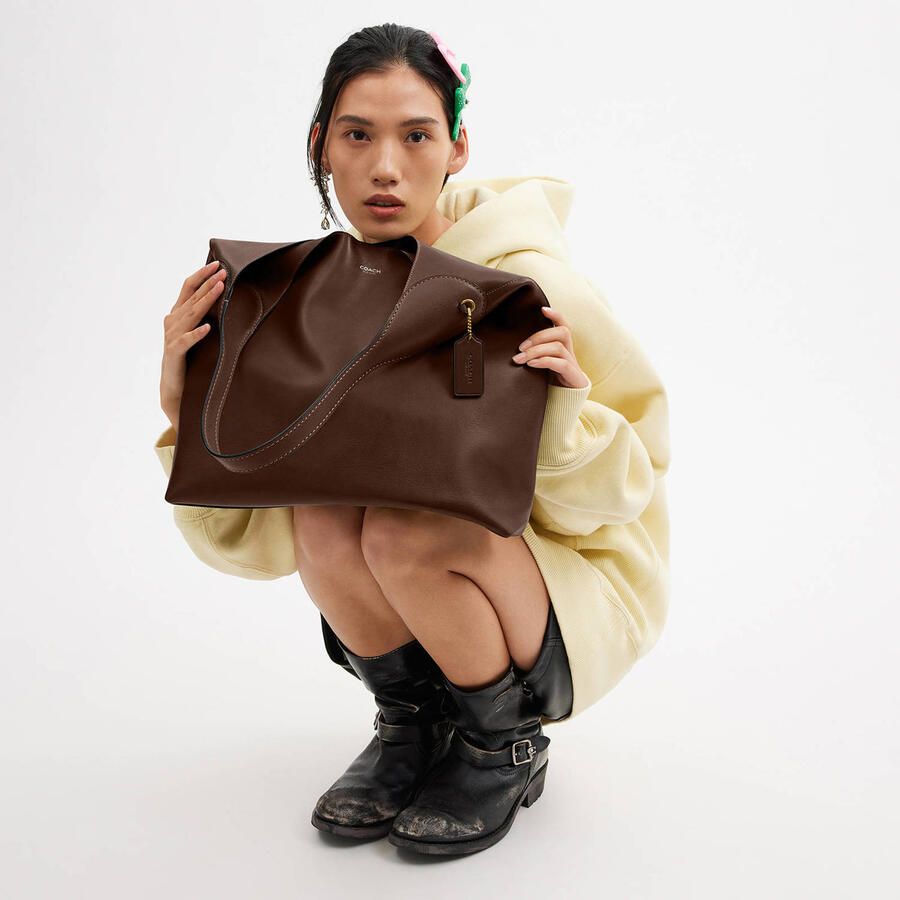 Coach Crossbody bags Brooklyn Shoulder Bag 39 in bruin - Foto 3