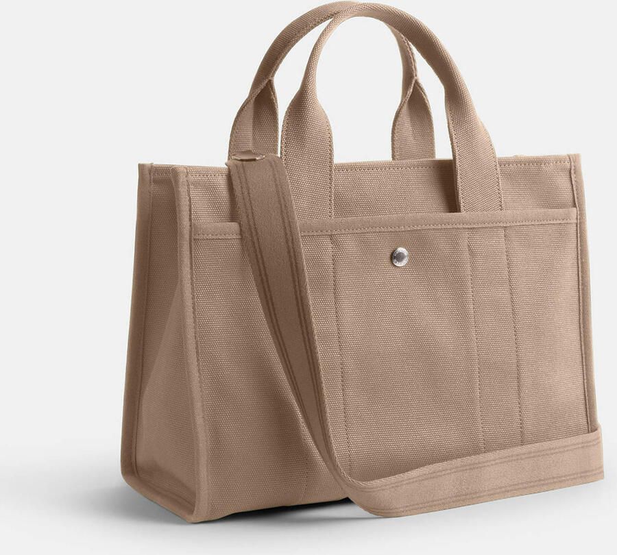 Coach Beige Cargo Tote Handtas Beige Dames - Foto 2