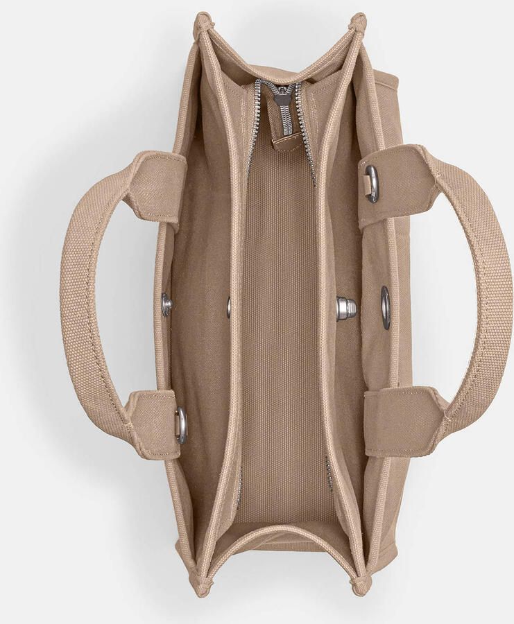 Coach Beige Cargo Tote Handtas Beige Dames - Foto 3