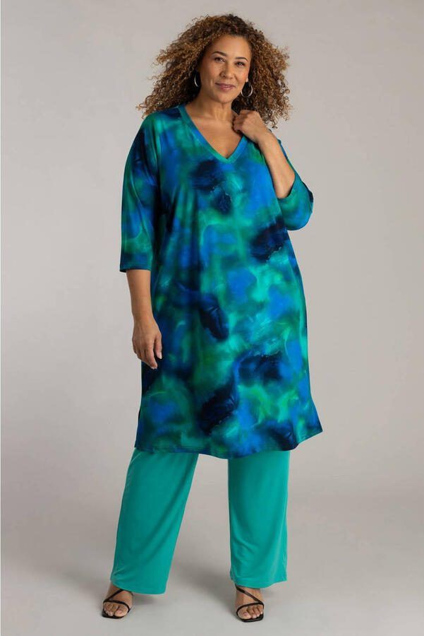 Colletta A-lijn jurk blauw - Foto 2