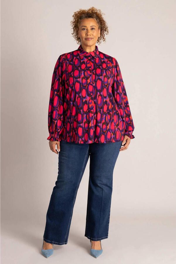 Colletta blouse Plus Size met print meerkleurig - Foto 2