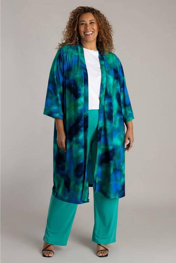 Colletta gebreid vest blauw