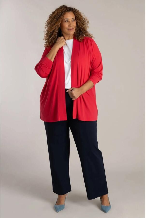 Colletta gebreid vest rood - Foto 2
