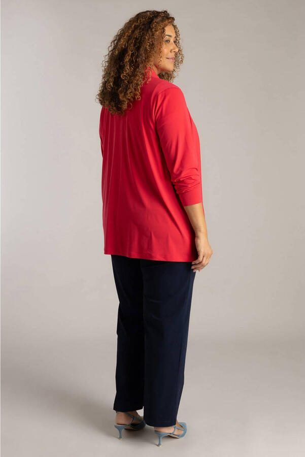 Colletta gebreid vest rood - Foto 3