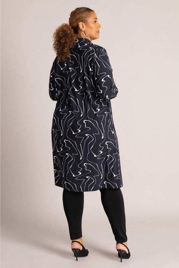 Colletta jurk Plus Size met print zwart - Foto 2