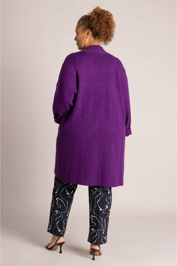 Colletta lange vest Plus Size paars - Foto 2