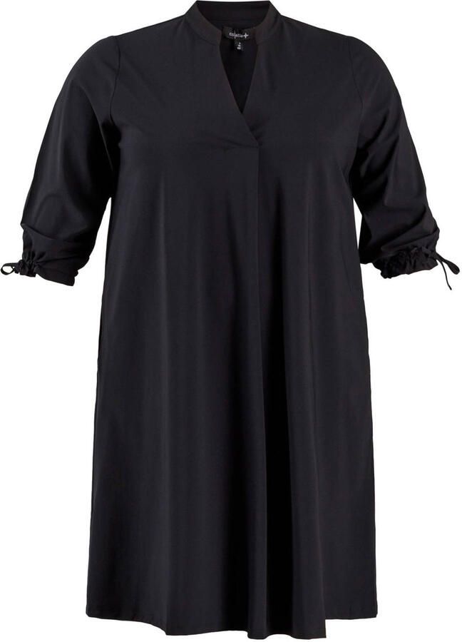 Colletta Plus Size jurk zwart