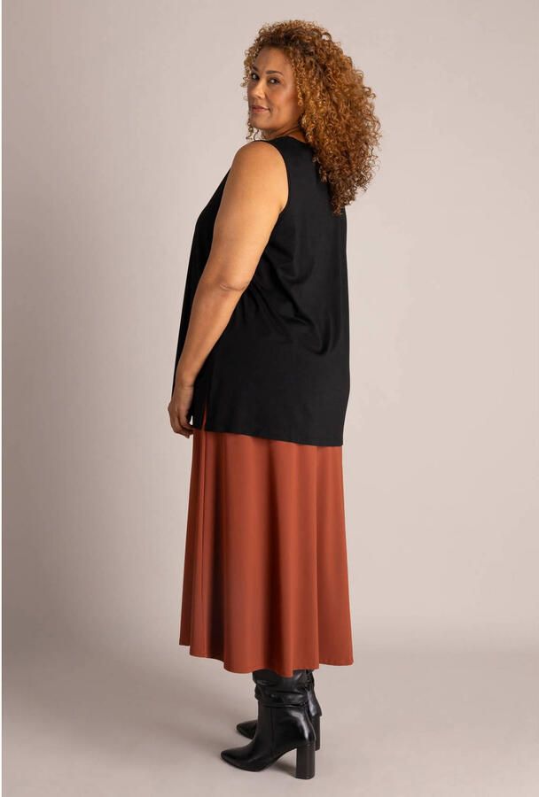 Colletta Plus Size top zwart - Foto 2