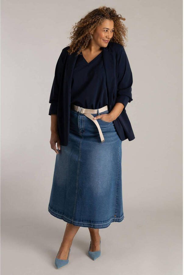 Colletta regular blazer donkerblauw - Foto 2
