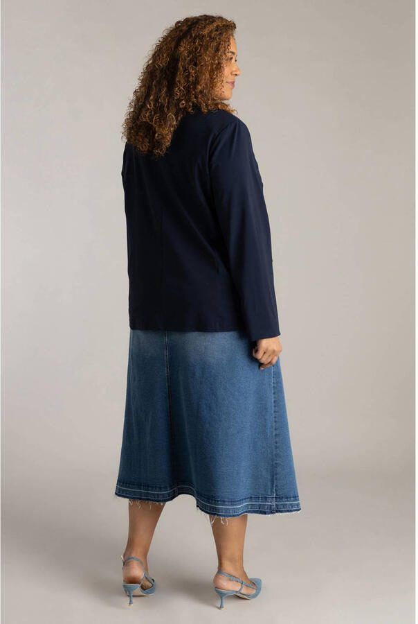 Colletta regular blazer donkerblauw - Foto 3